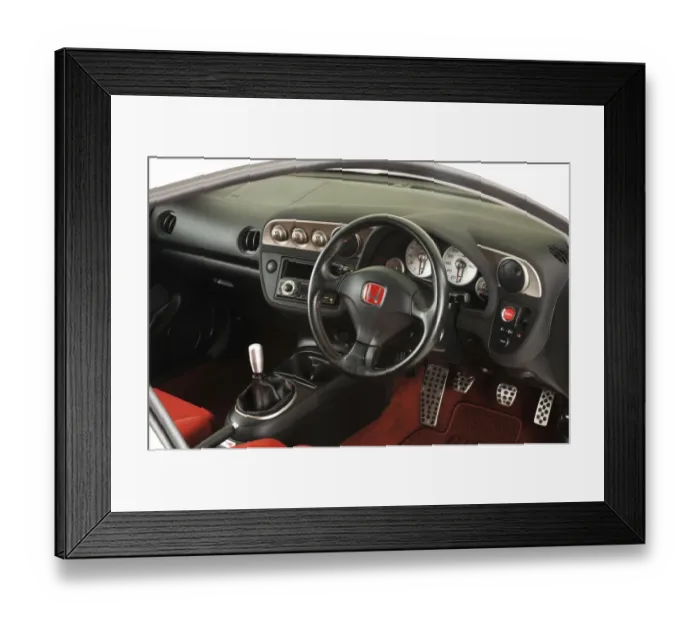 Framed Print : 2001 Honda Integra Framed Print : 2001 Honda Integra