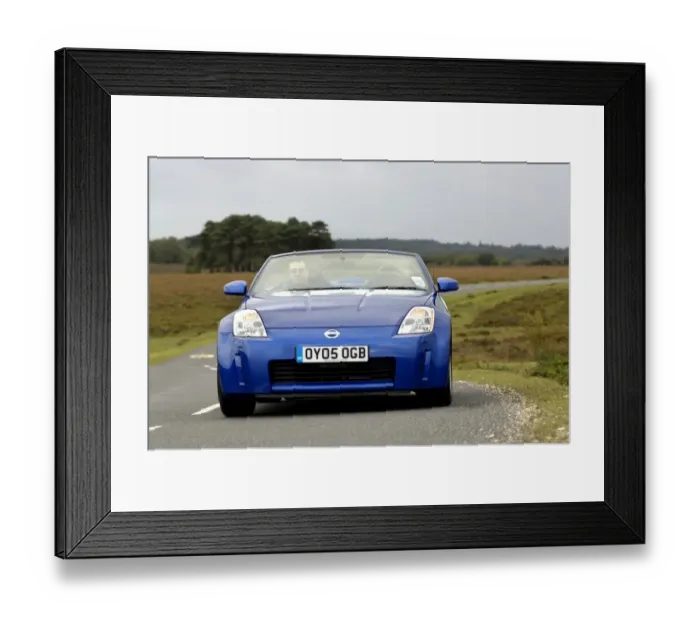 Framed Print : 2005 Nissan 350Z