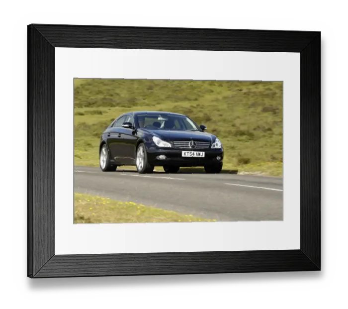 Framed Print : 2005 Mercedes Benz