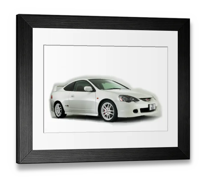Framed Print : 2001 Honda Integra Type R Framed Print : 2001 Honda Integra Type R