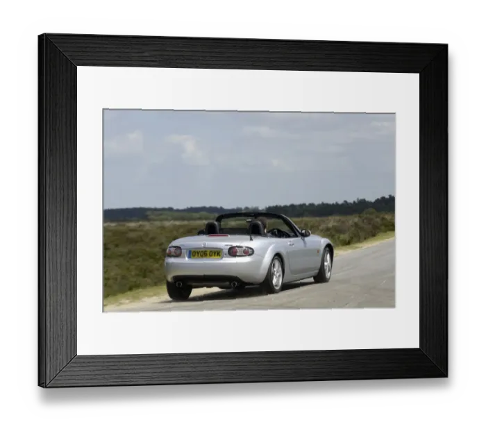 Framed Print : 2006 Mazda MX5