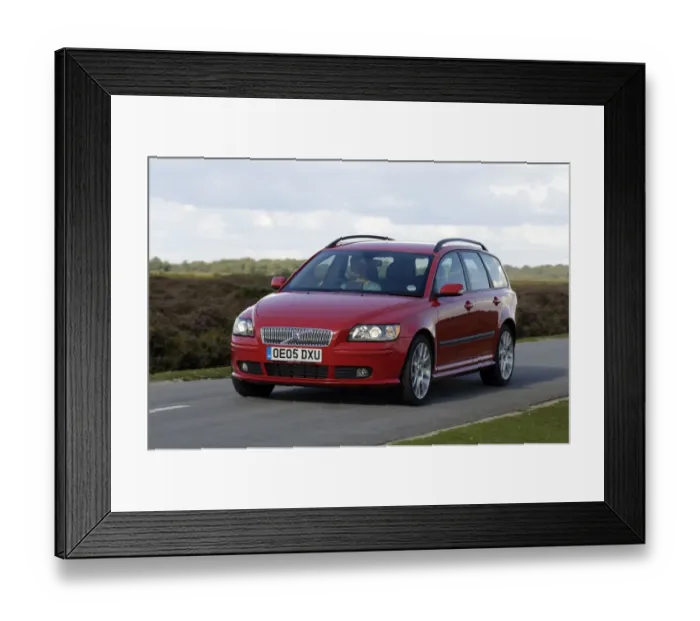 Framed Print : 2005 Volvo V50 Framed Print : 2005 Volvo V50