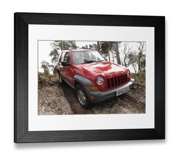 Framed Print : 2004 Jeep Cherokee Framed Print : 2004 Jeep Cherokee