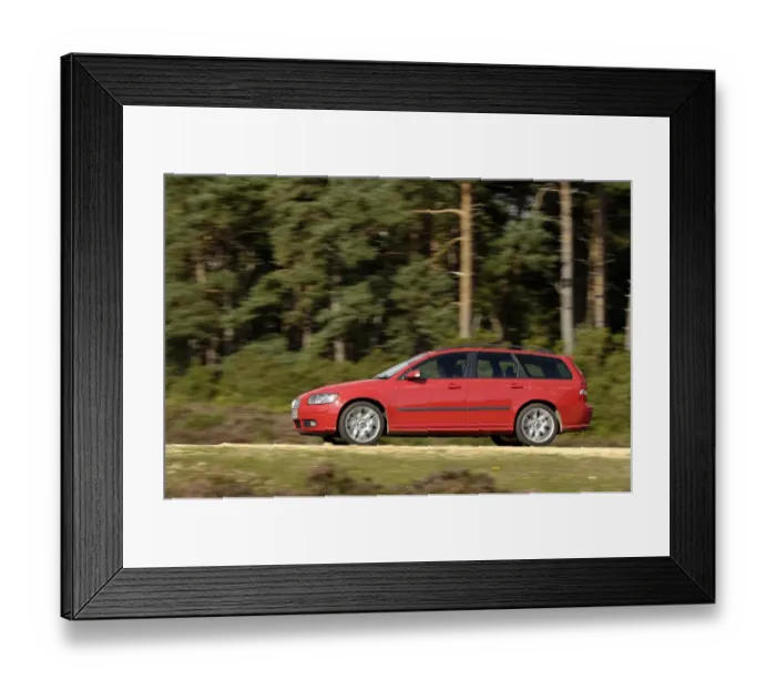 Framed Print : 2005 Volvo V50 Framed Print : 2005 Volvo V50