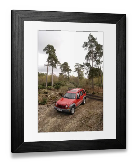 Framed Print : 2004 Jeep Cherokee Framed Print : 2004 Jeep Cherokee