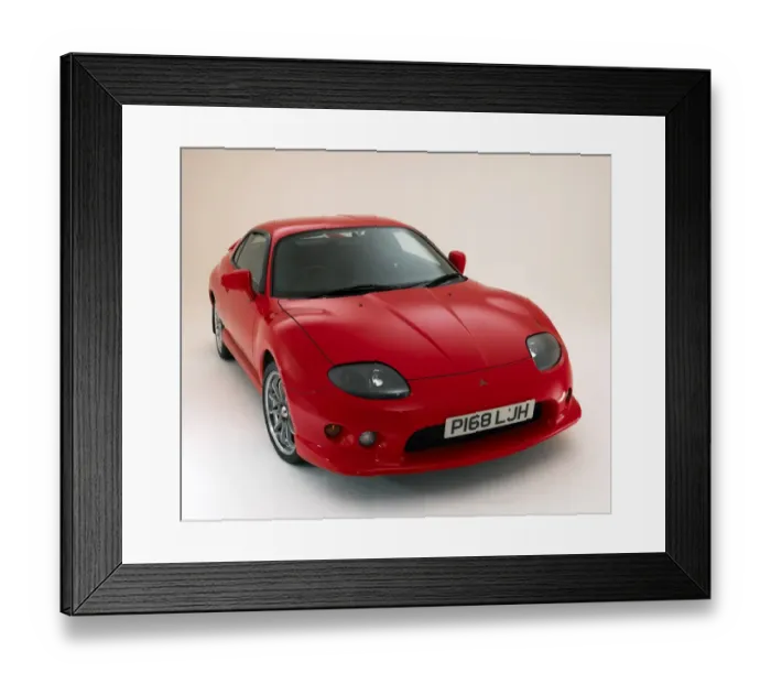 Framed Print : 1997 Mitsubishi FTO GPX