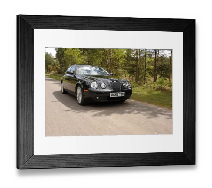 Framed Print : 2005 Jaguars Type