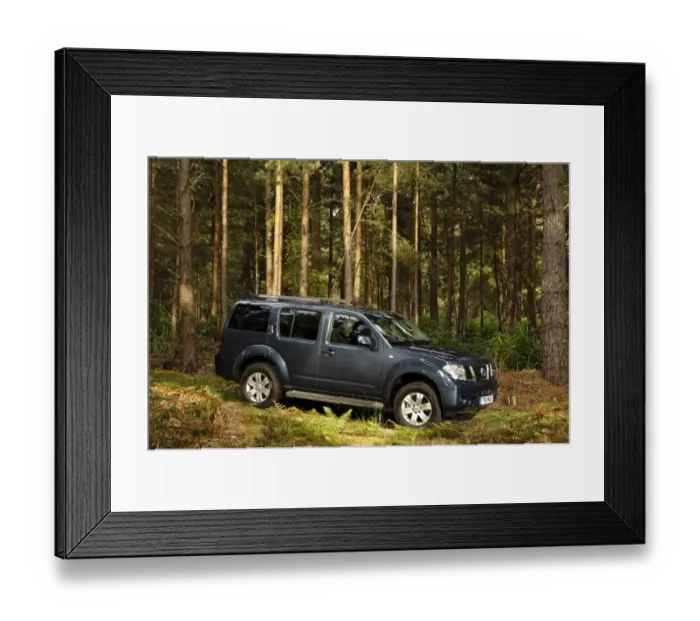 Framed Print : 2005 Nissan Pathfinder