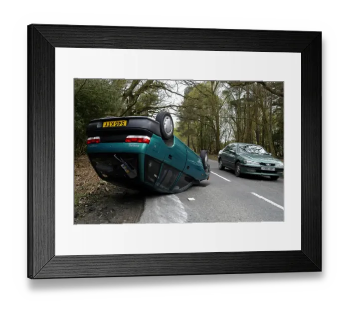 Framed Print : 1998 Suzuki Swift
