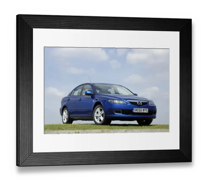 Framed Print : 2005 Mazda 6 2. 0 Framed Print : 2005 Mazda 6 2. 0