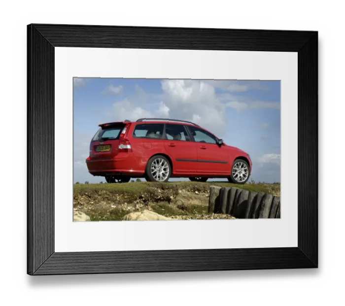 Framed Print : 2005 Volvo V50