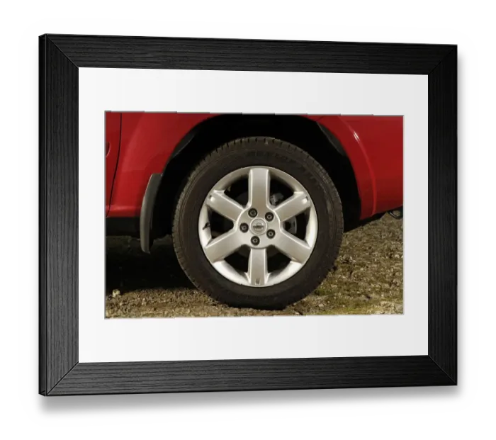 Framed Print : 2005 Nissan X-Trail Framed Print : 2005 Nissan X-Trail