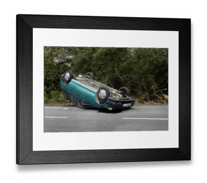 Framed Print : 1998 Suzuki Swift