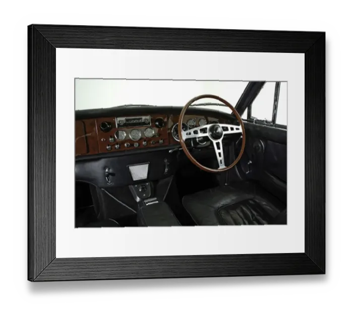 Framed Print : 1965 Jensen CV8 Framed Print : 1965 Jensen CV8