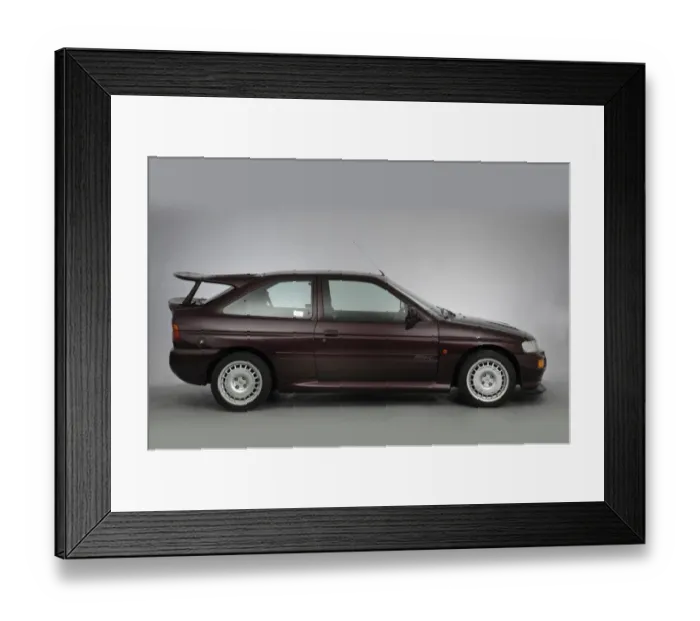 Framed Print : 1993 Ford Escort Framed Print : 1993 Ford Escort