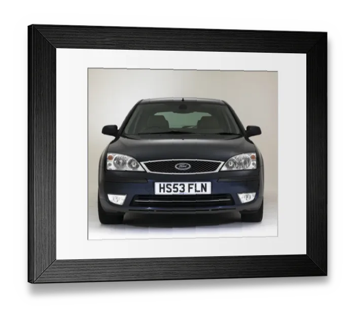 Framed Print : 2003 Ford Mondeo Framed Print : 2003 Ford Mondeo