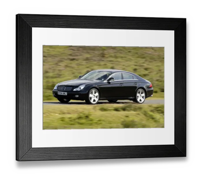 Framed Print : 2005 Mercedes Benz