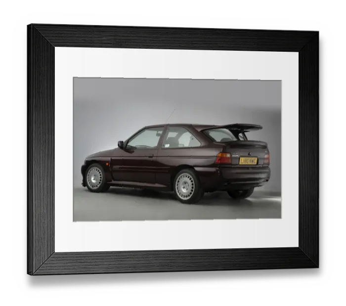 Framed Print : 1993 Ford Escort Framed Print : 1993 Ford Escort