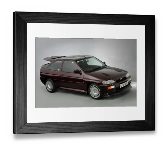 Framed Print : 1993 Ford Escort Framed Print : 1993 Ford Escort