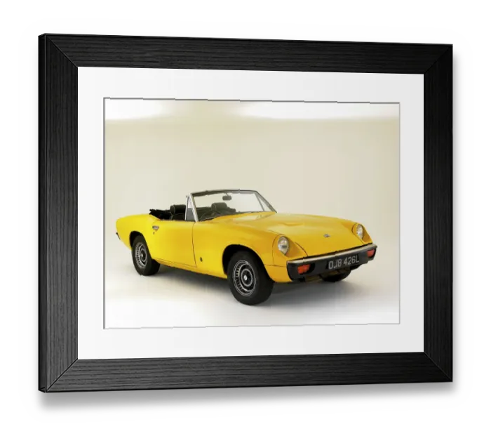 Framed Print : 1973 Jensen Healey