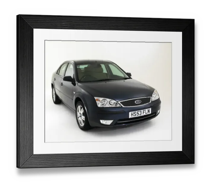 Framed Print : 2003 Ford Mondeo Framed Print : 2003 Ford Mondeo