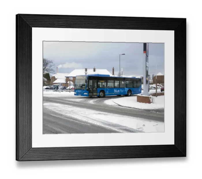 Framed Print : Solent Blue line Framed Print : Solent Blue line