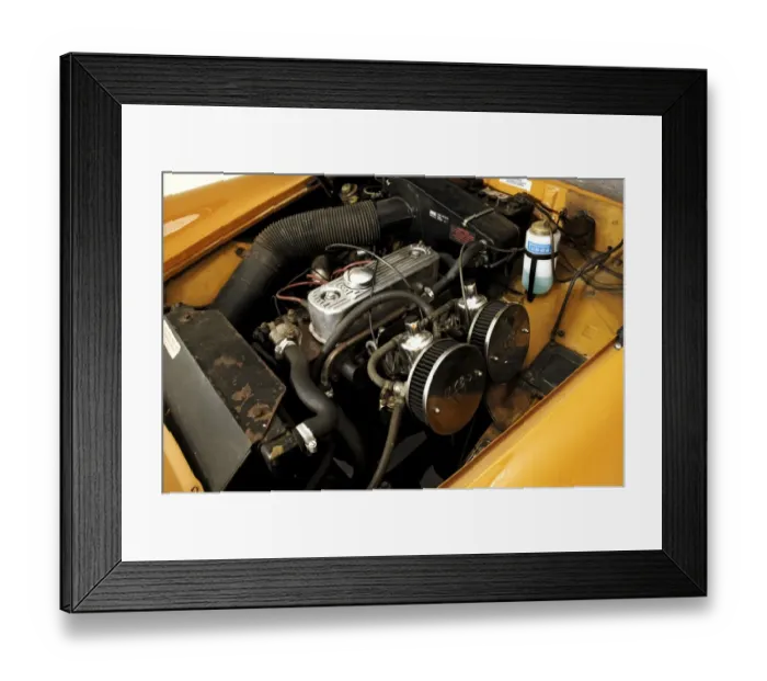 Framed Print : 1975 MG Midget Framed Print : 1975 MG Midget