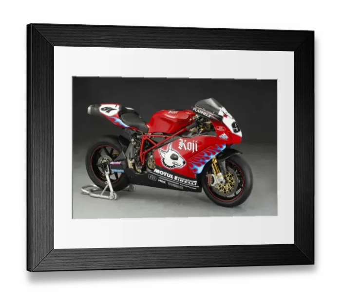 Framed Print : 2004 Ducati 999