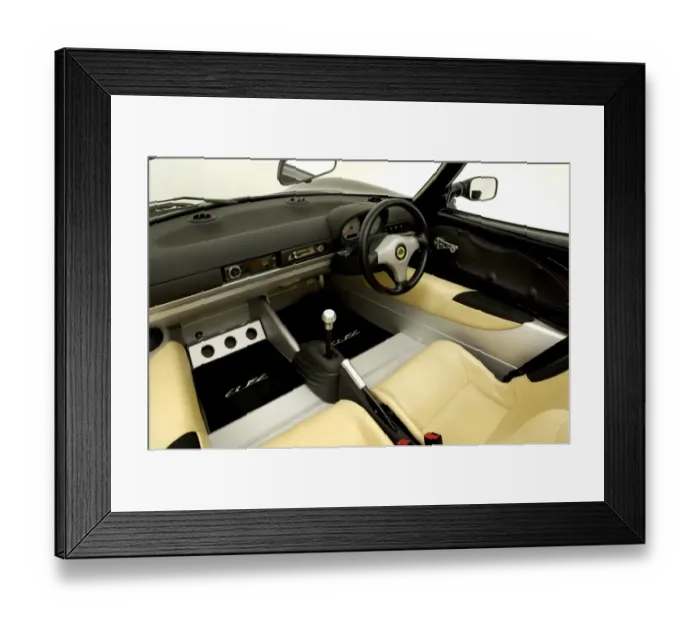 Framed Print : 2000 Lotus Elise