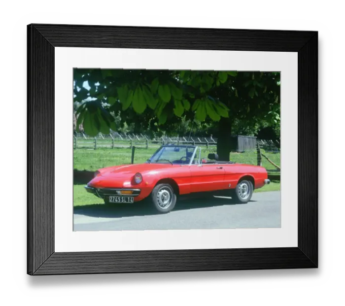 Framed Print : 1974 Alfa Romeo Framed Print : 1974 Alfa Romeo
