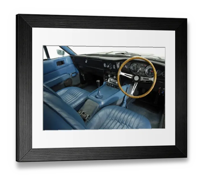 Framed Print : 1970 Aston Martin