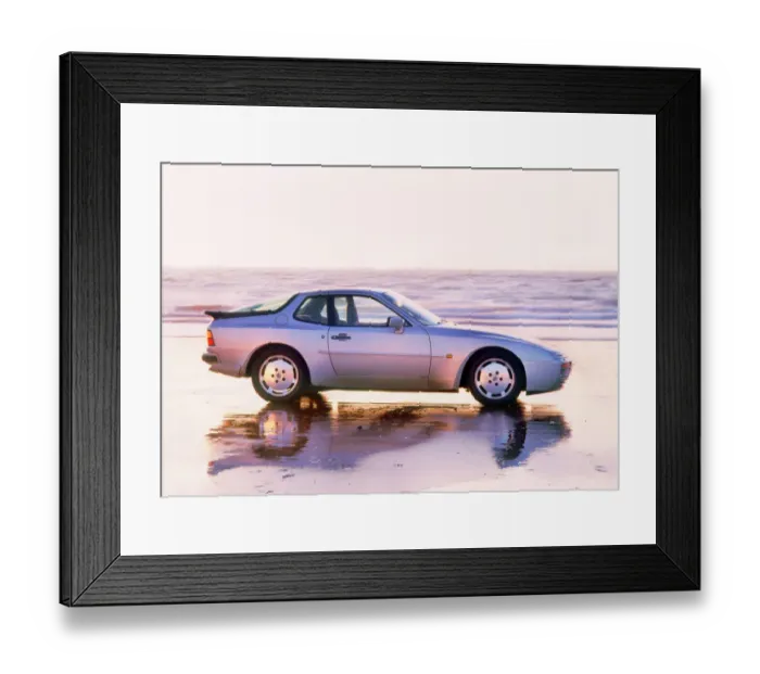 Framed Print : 1987 Porsche 944