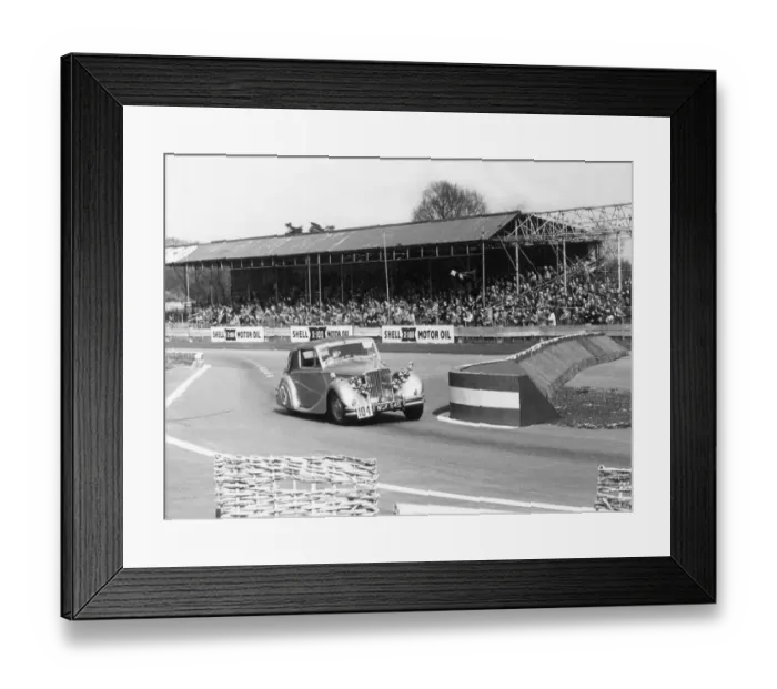 Framed Print : 1951 Jaguar Mk