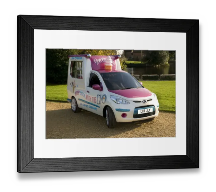 Framed Print : 2008 Hyundai i10 Framed Print : 2008 Hyundai i10