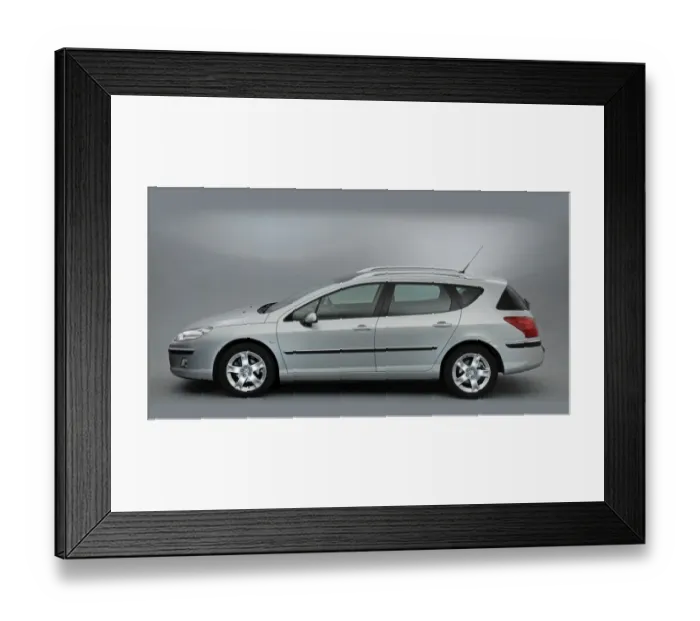 Framed Print : 2006 Peugeot 407 SW Framed Print : 2006 Peugeot 407 SW