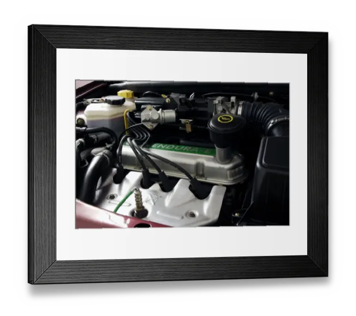 Framed Print : 2002 Ford Ka