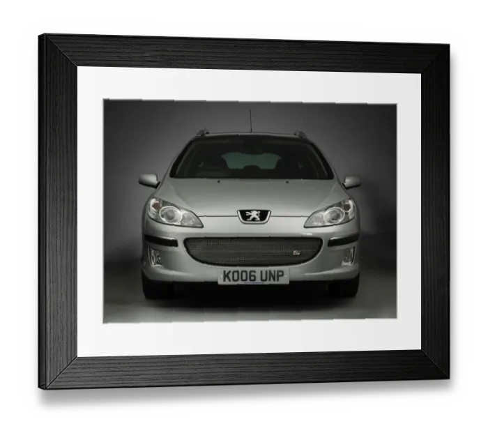 Framed Print : 2006 Peugeot 407 SW Framed Print : 2006 Peugeot 407 SW