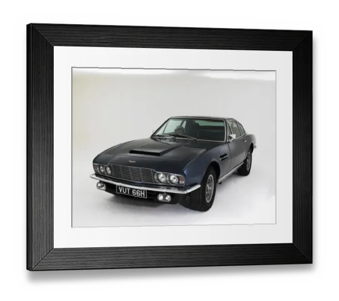 Framed Print : 1970 Aston Martin