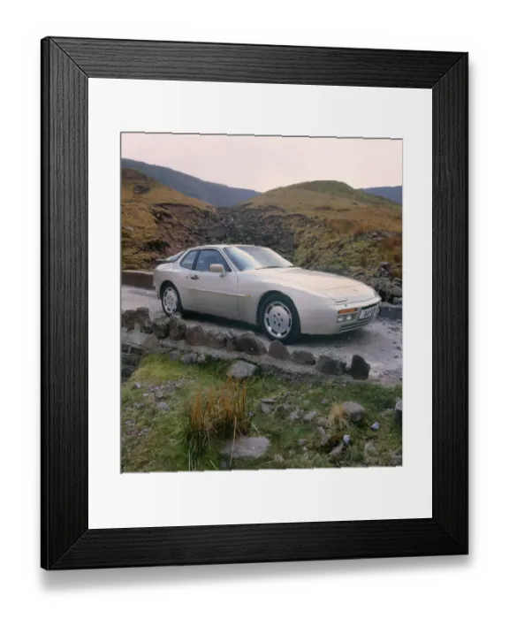 Framed Print : 1987 Porsche 944