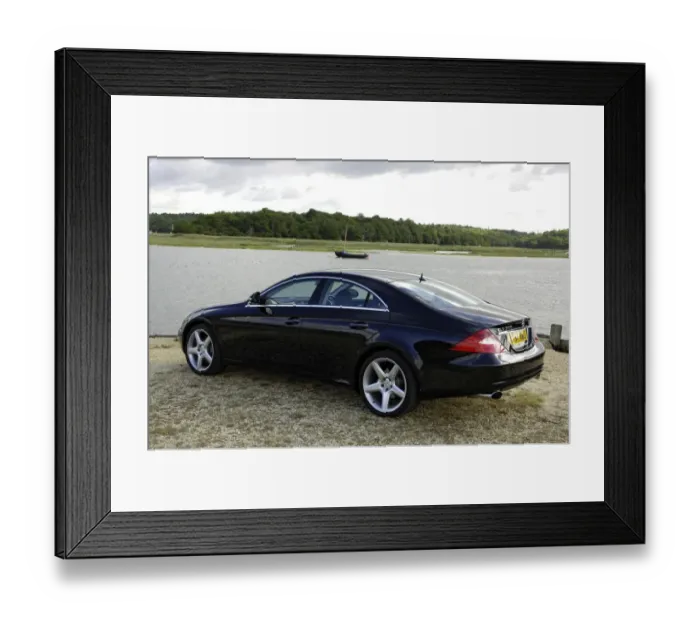 Framed Print : 2005 Mercedes Benz