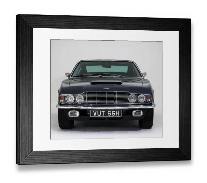 Framed Print : 1970 Aston Martin