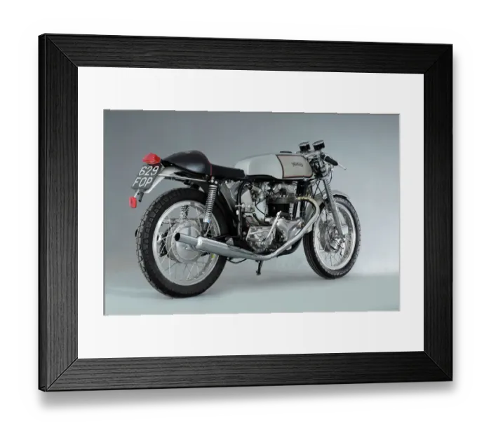 Framed Print : 1962 Norton 650 SS