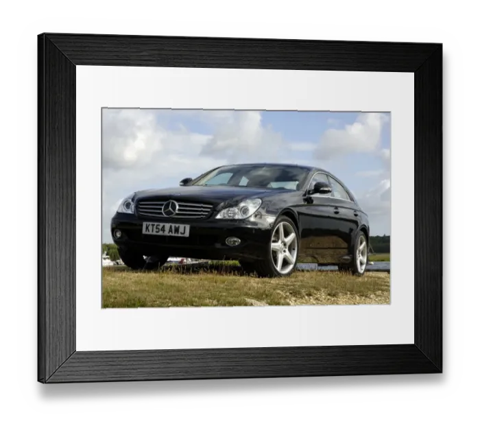 Framed Print : 2005 Mercedes Benz