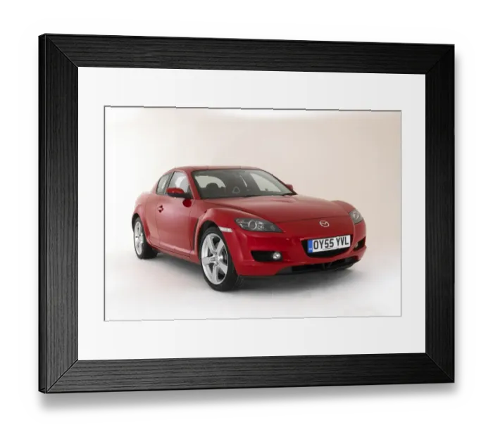 Framed Print : 2005 Mazda RX8 Framed Print : 2005 Mazda RX8