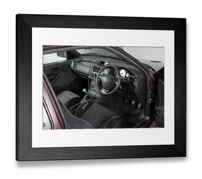 Framed Print : 1993 Ford Escort Framed Print : 1993 Ford Escort