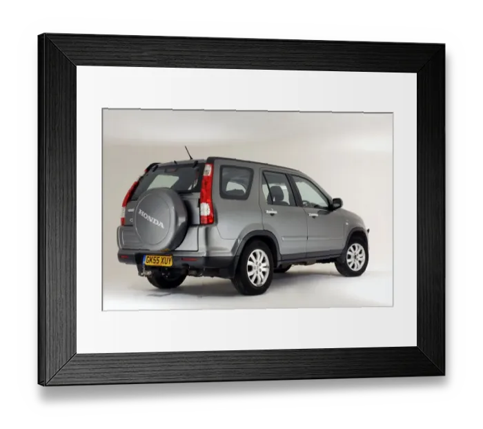 Framed Print : 2005 Honda CRV Framed Print : 2005 Honda CRV