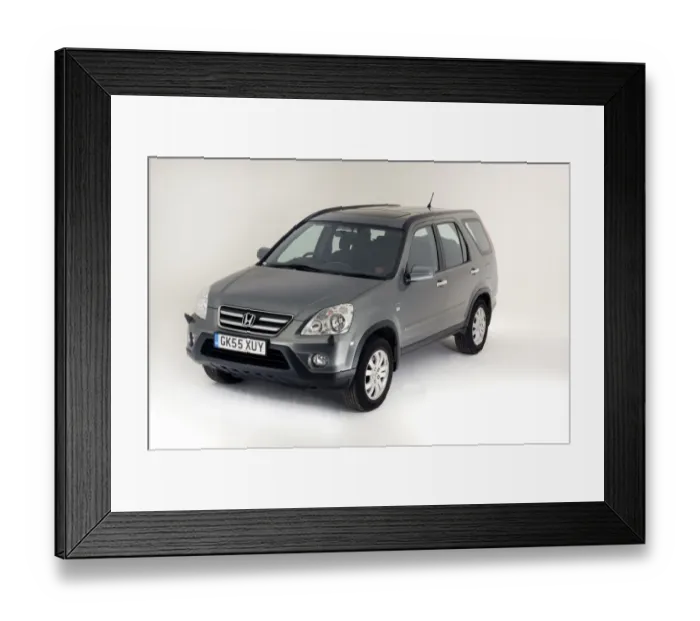 Framed Print : 2005 Honda CRV Framed Print : 2005 Honda CRV