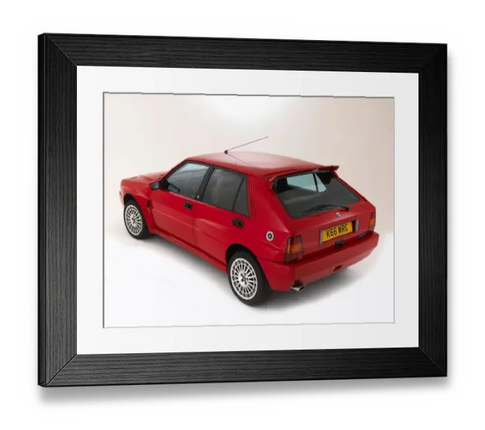Framed Print : 1993 Lancia Delta Framed Print : 1993 Lancia Delta