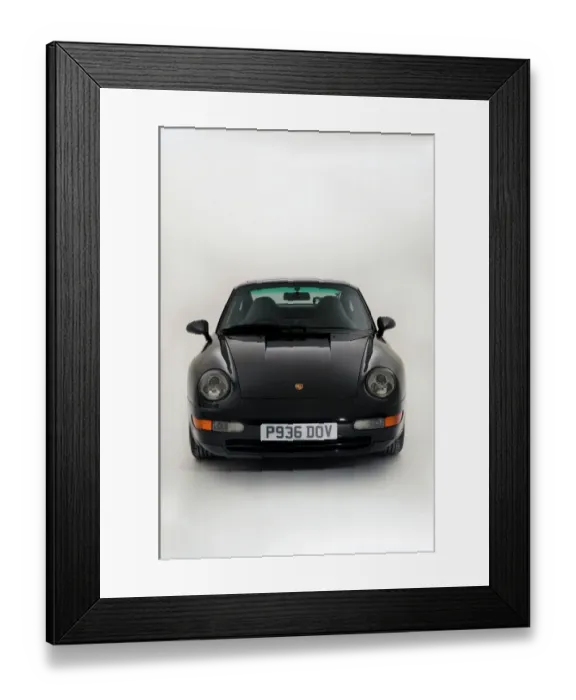 Framed Print : 1996 Porsche 993