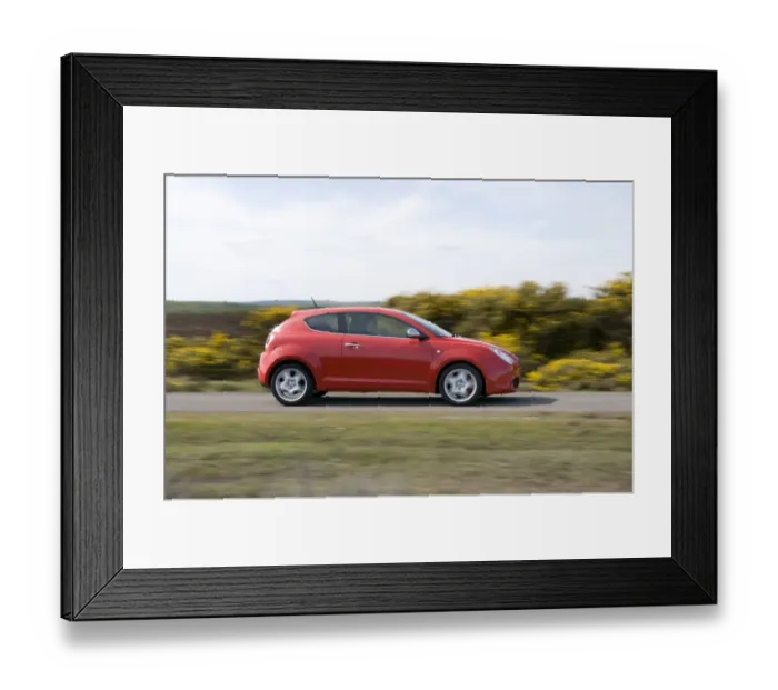 Framed Print : 2009 Alfa Romeo MiTo
